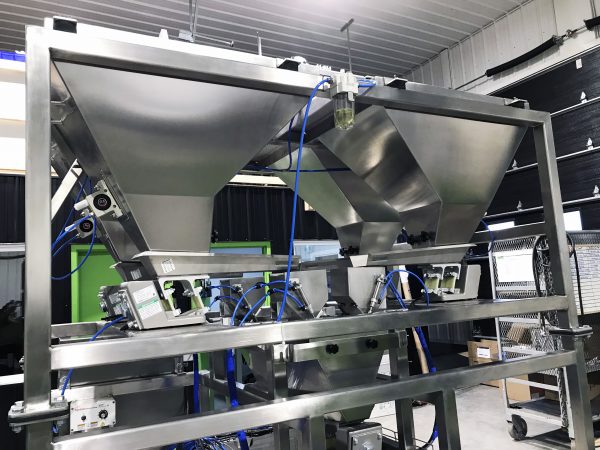Four-Headed Stanless Steel Portioning Machine